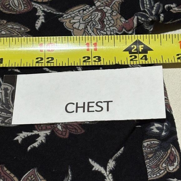 Lucky Brand Women's Boho Peasant 3/4 Sleeve Blouse Top Sz 1X Gypsy Hippie 70's - Picture 8 of 11